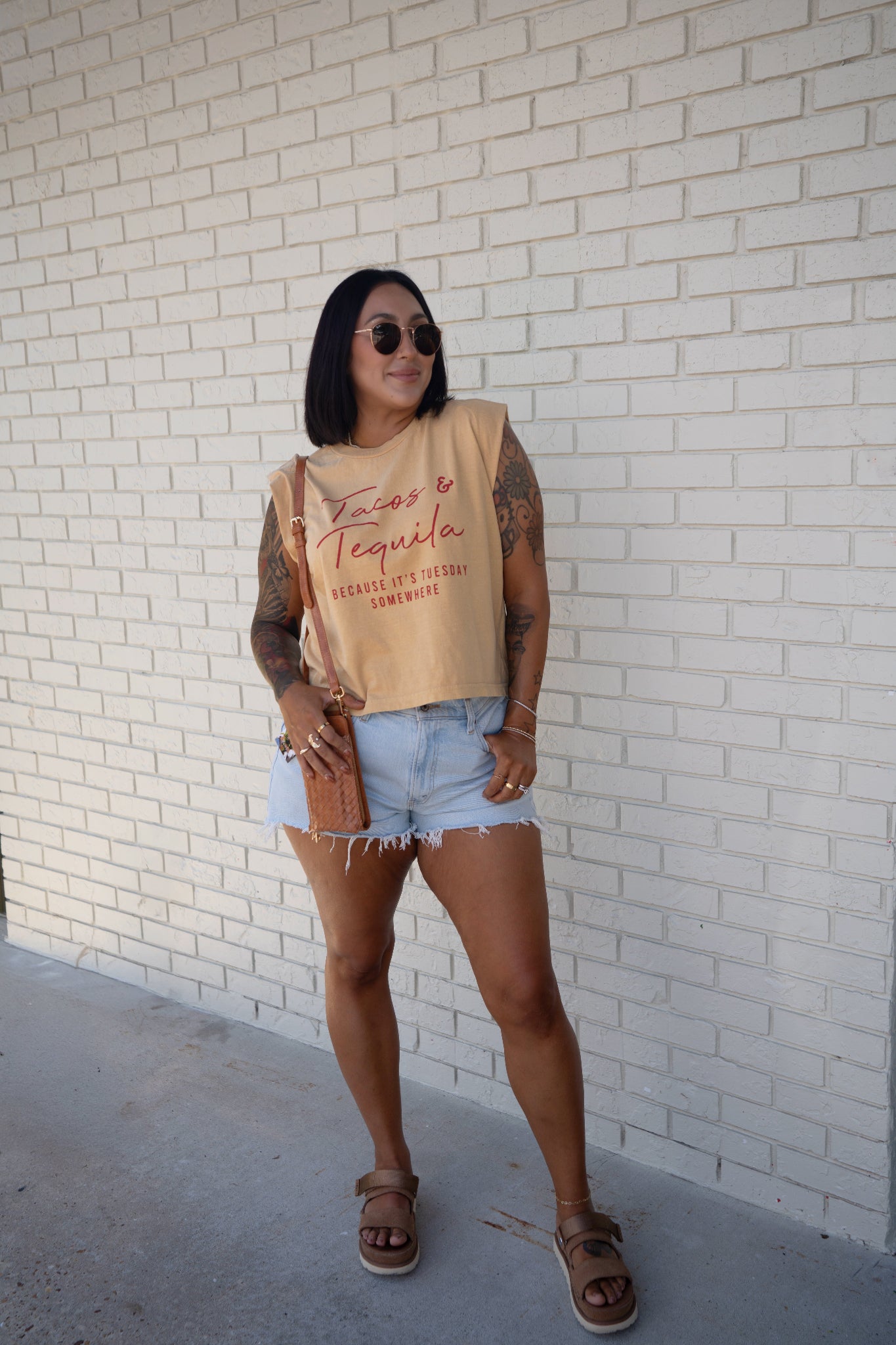 Tacos and Tequila Muscle Tee