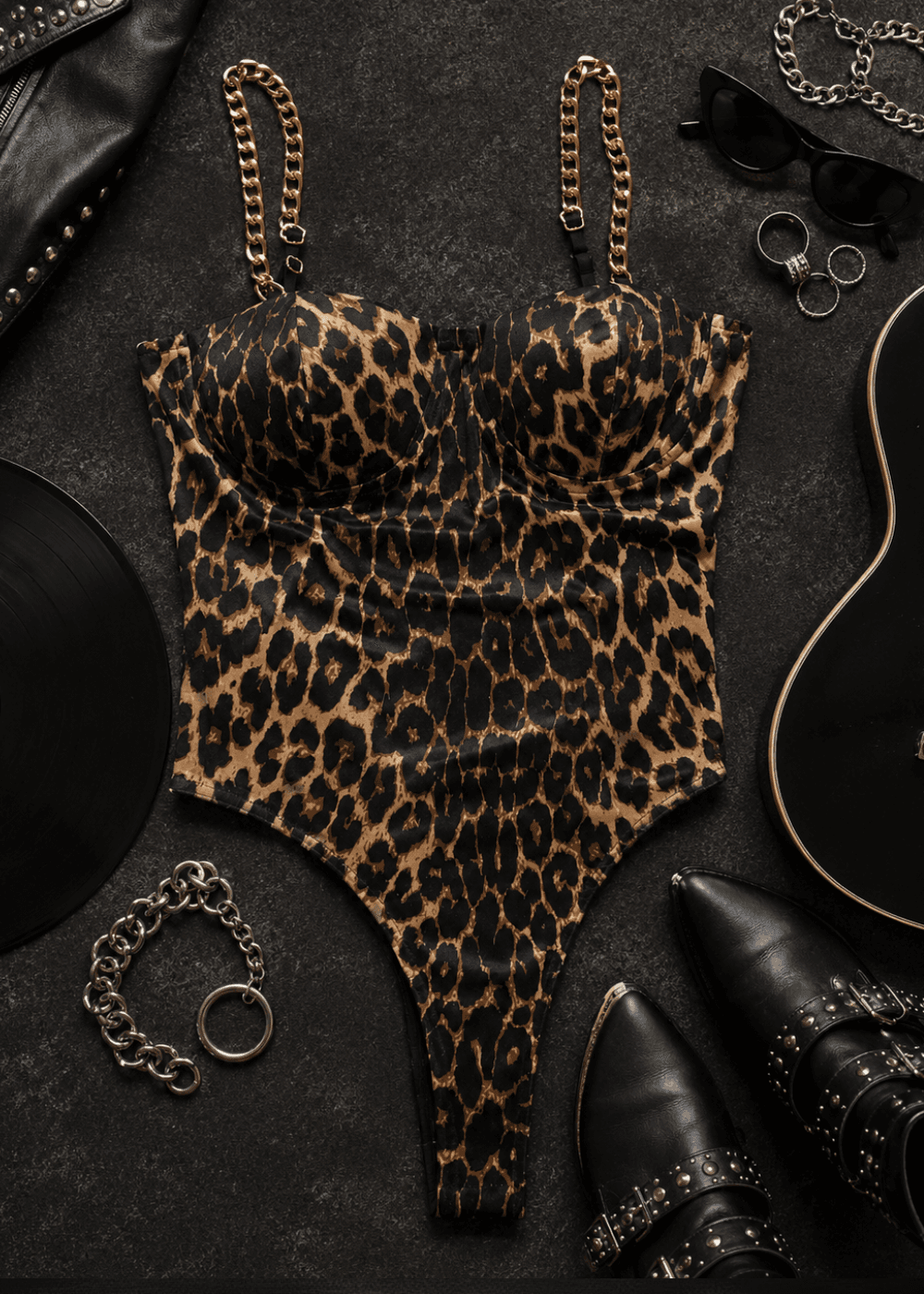 Luna Leopard Bodysuit