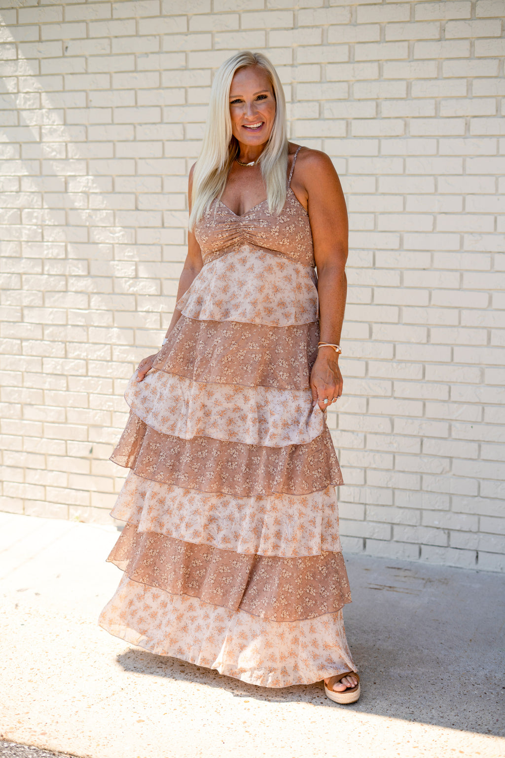 Harvest Blooms Maxi Dress