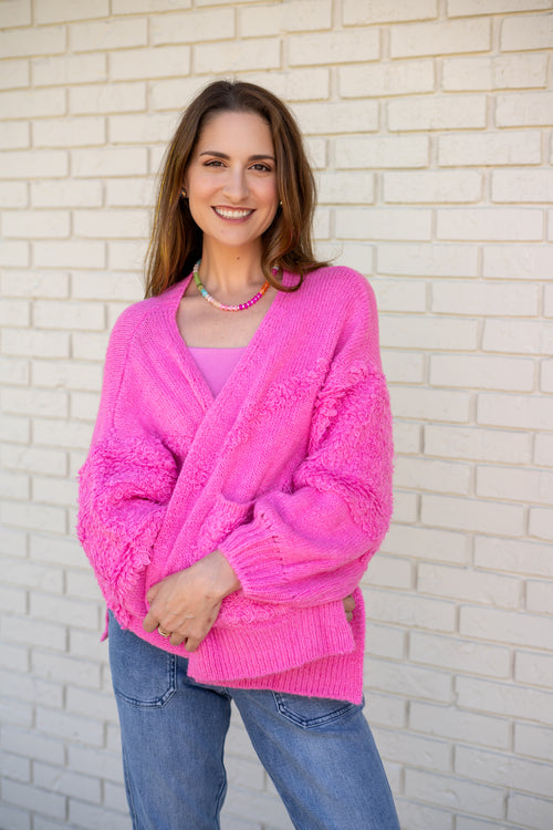Bubblegum Babe Cardigan
