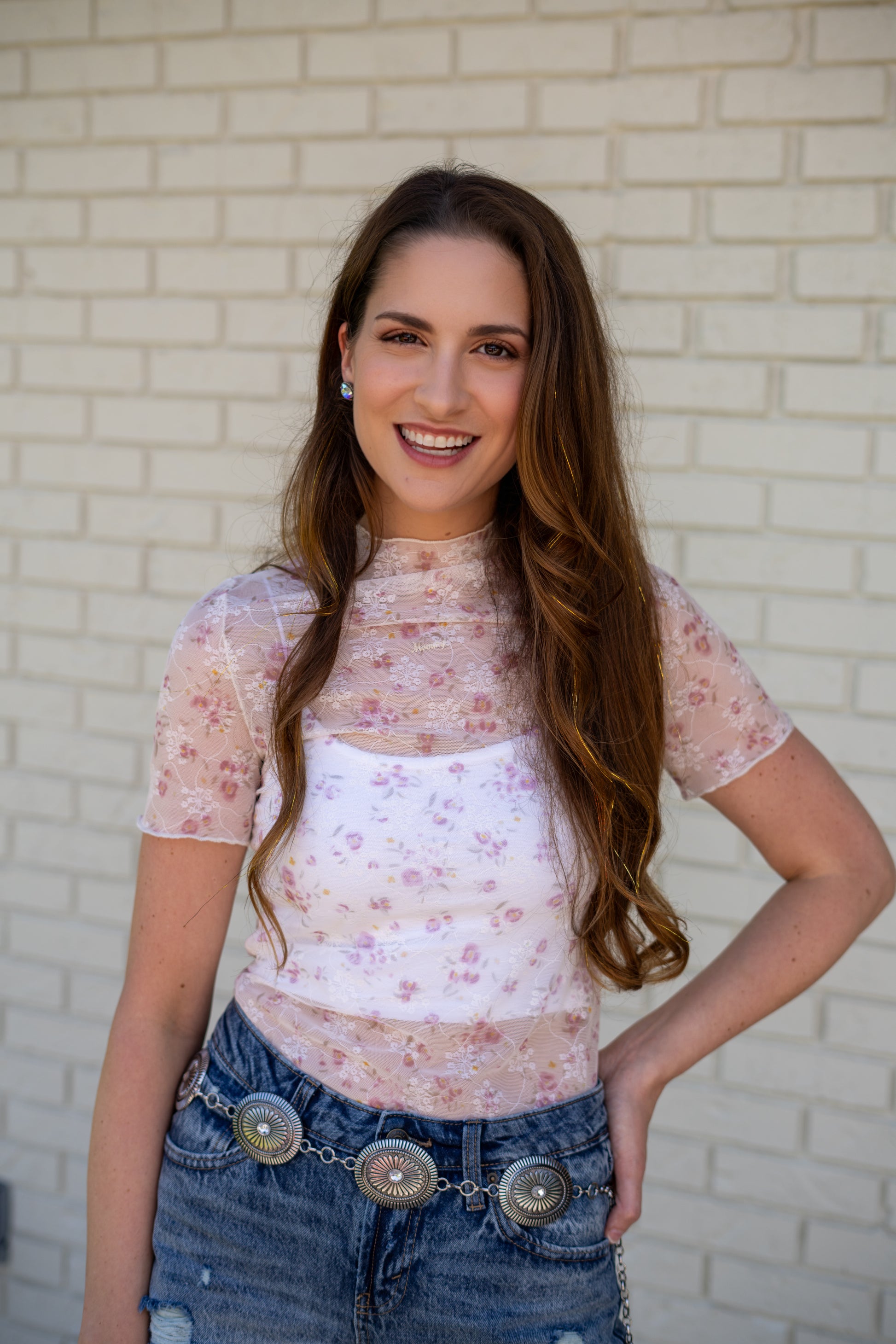 Sweet Like Sunday Mesh Top