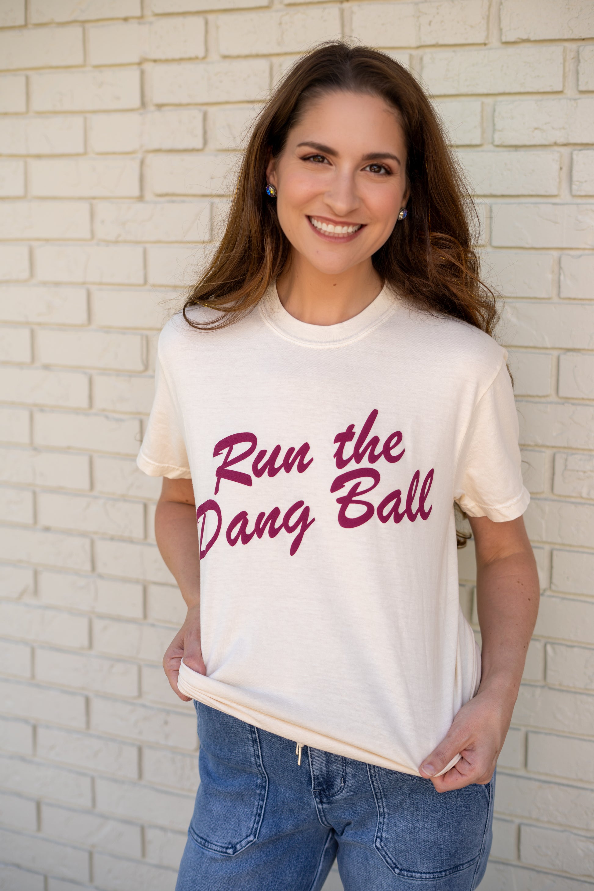 Run The Dang Ball Tee