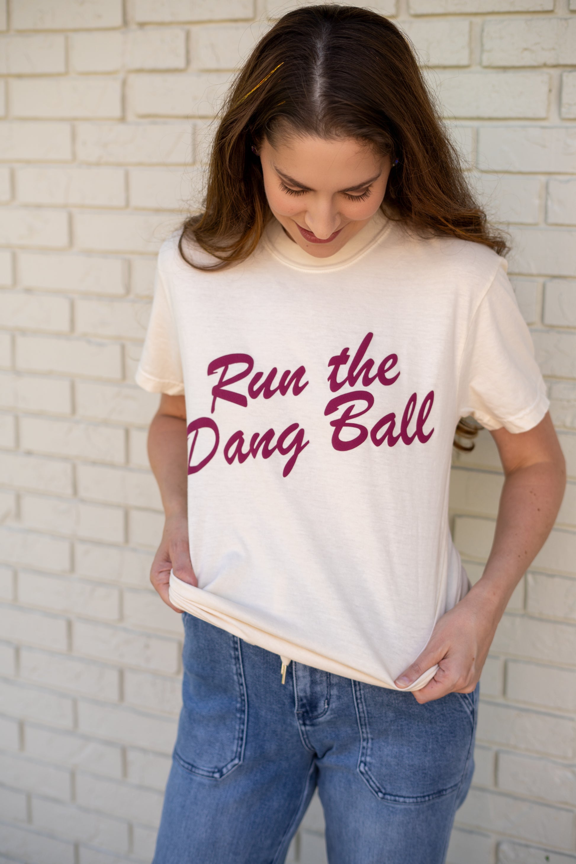Run The Dang Ball Tee