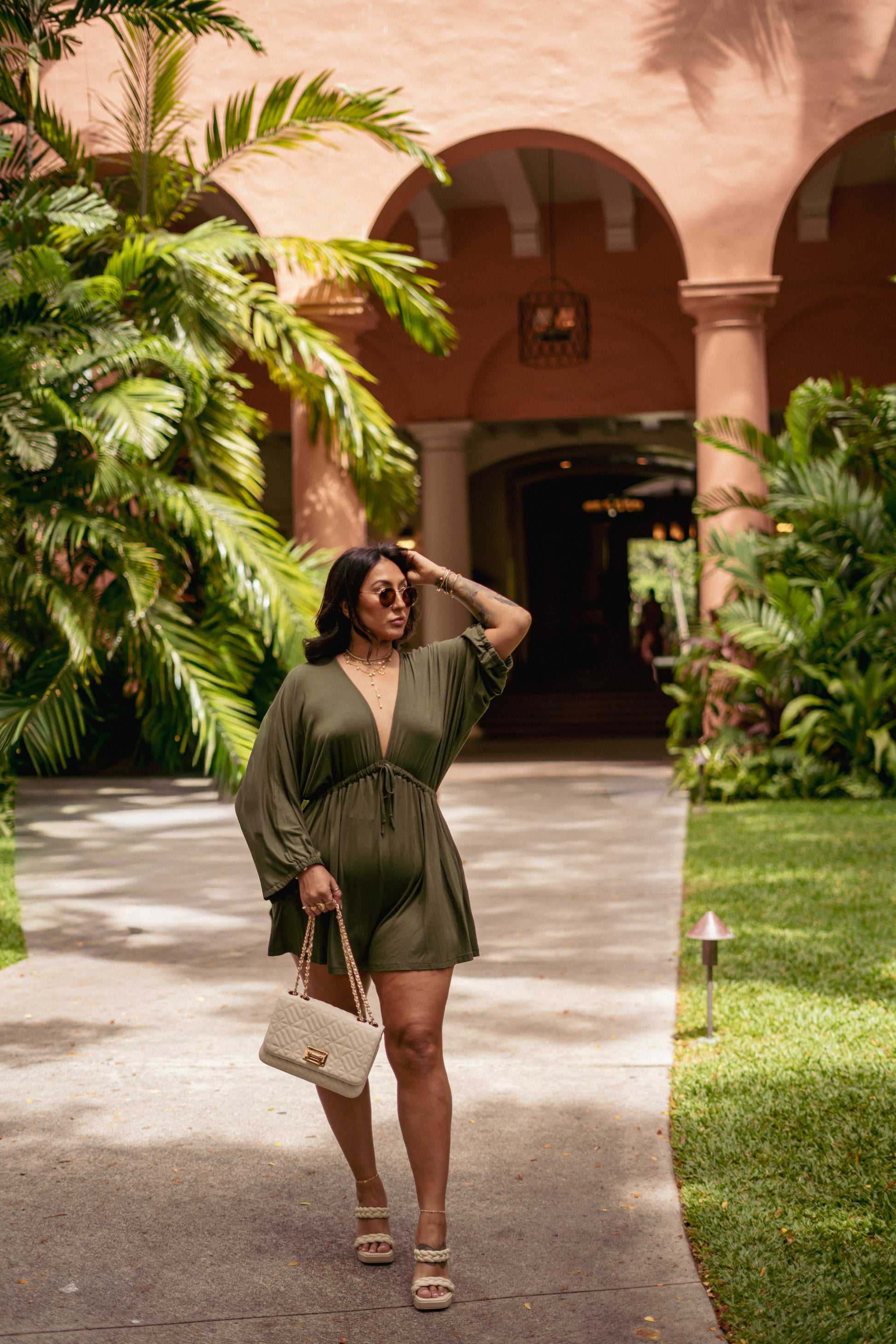 Pua Olive Dress