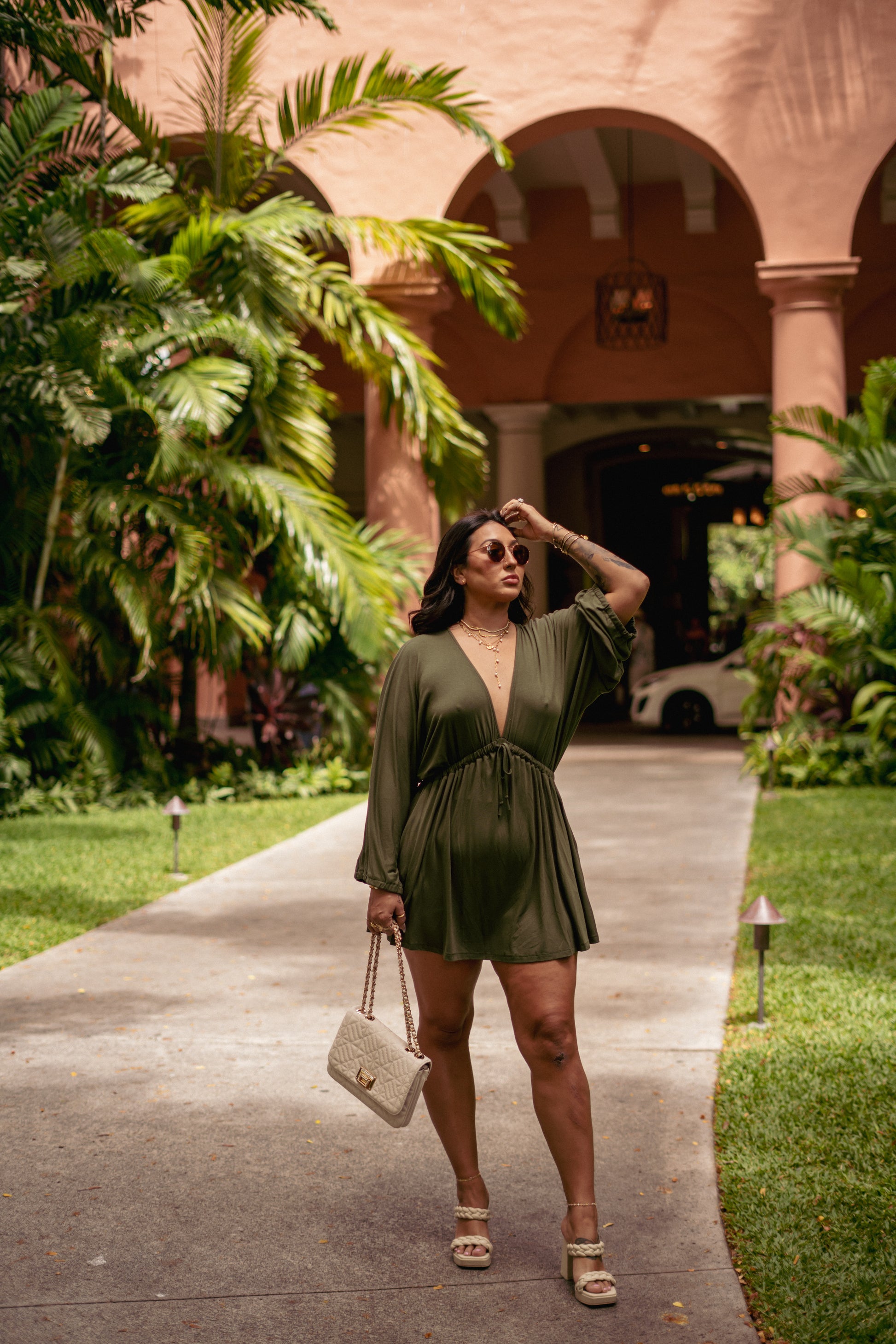 Pua Olive Dress