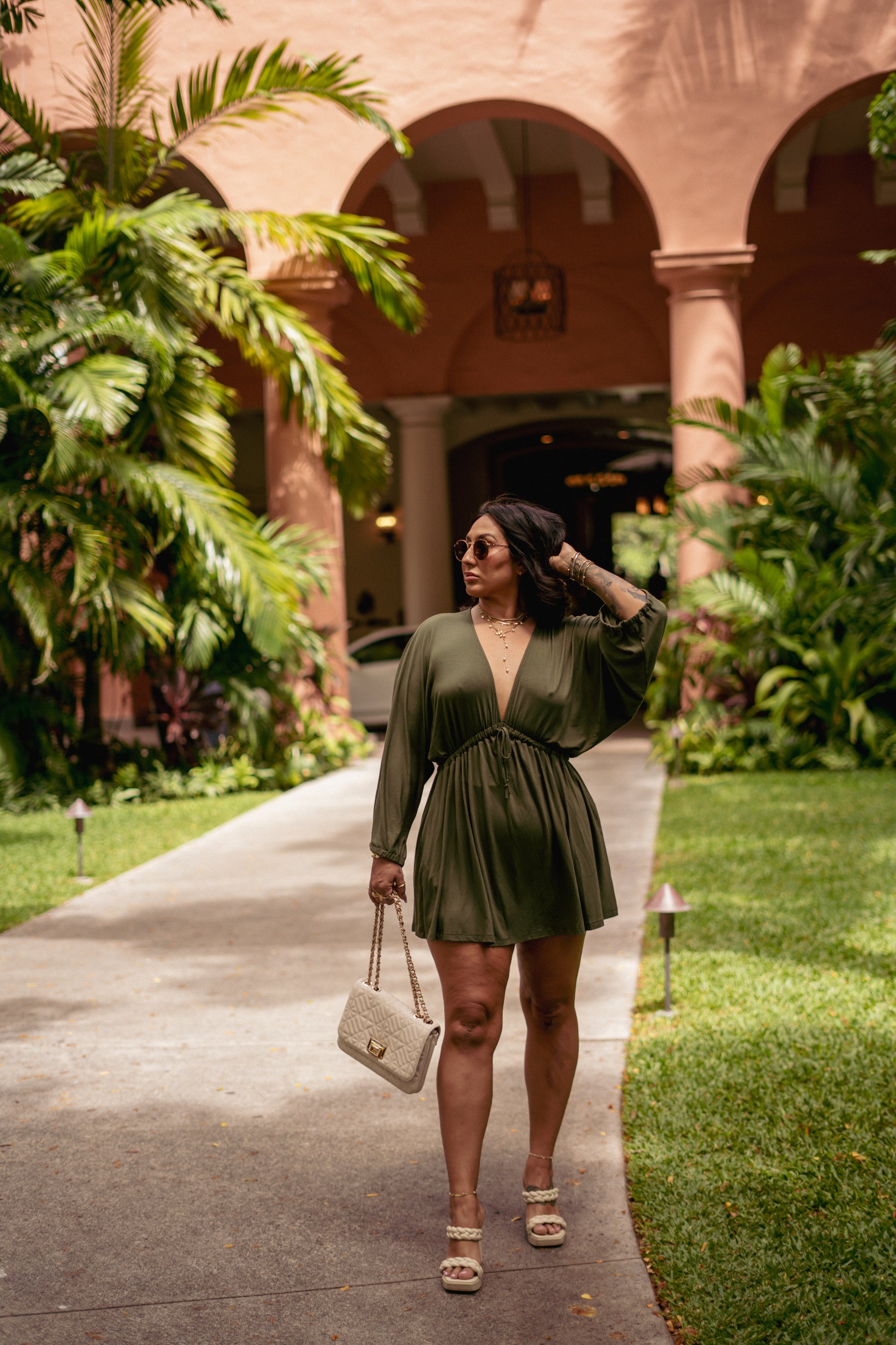 Pua Olive Dress