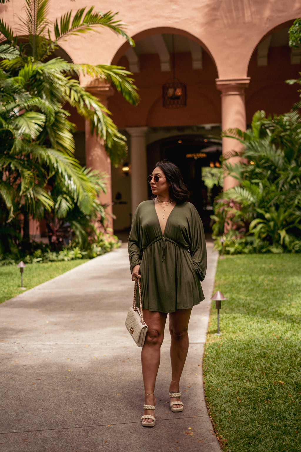 Pua Olive Dress