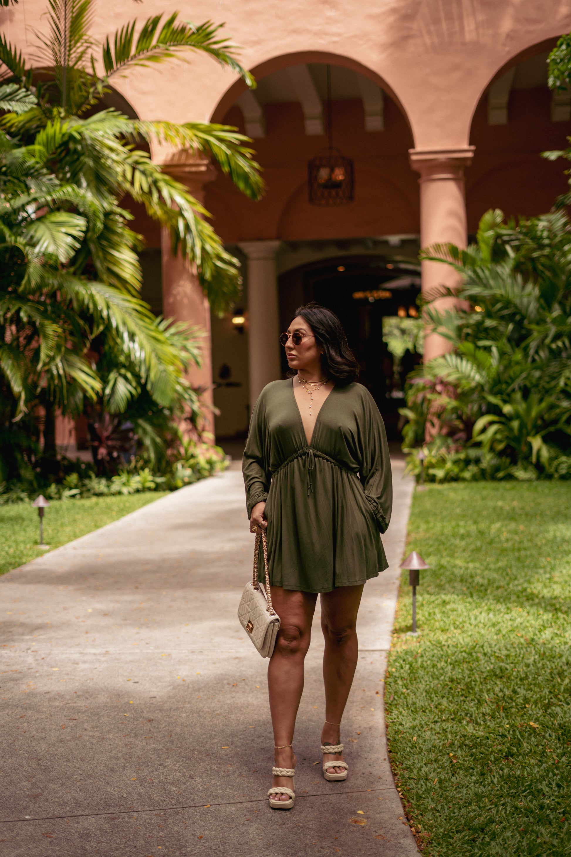 Pua Olive Dress