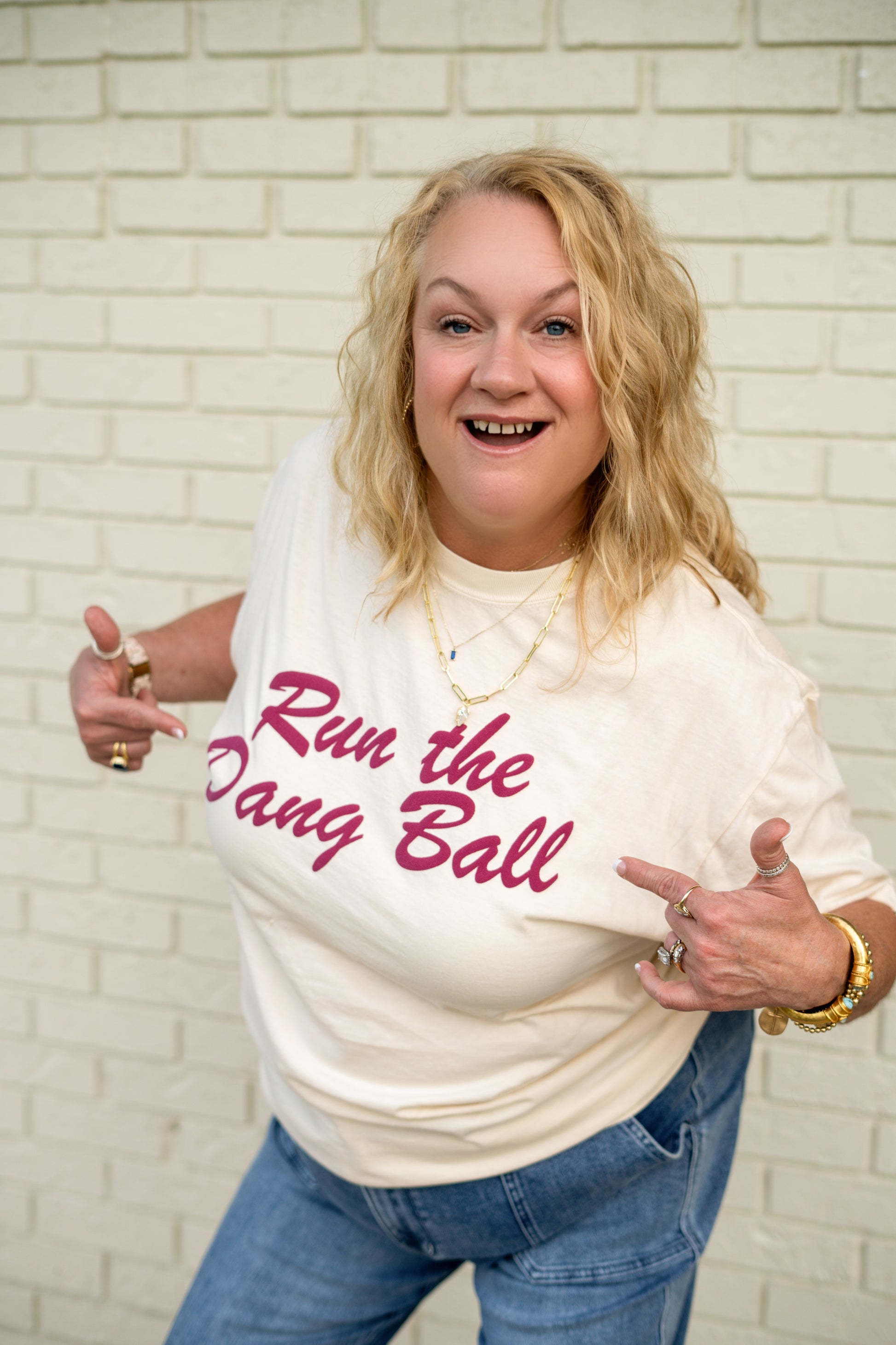 Run The Dang Ball Tee