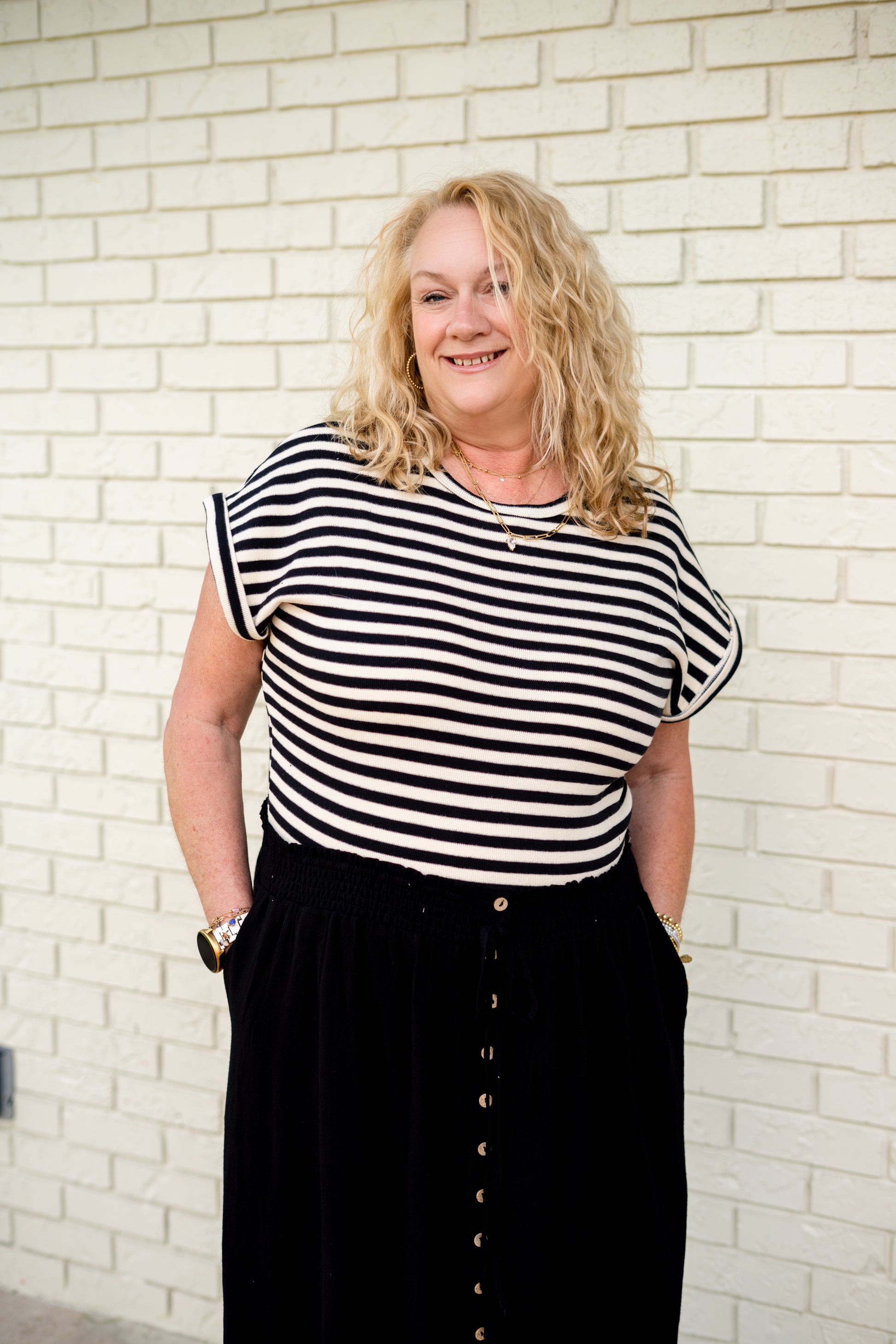 Varsity Stripe Top
