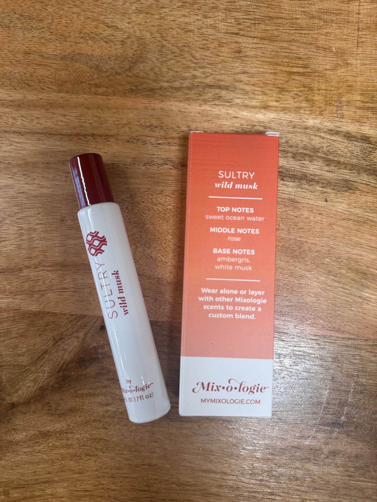 Mixology Rollerball Perfume Oil - Sultry Wild Musk