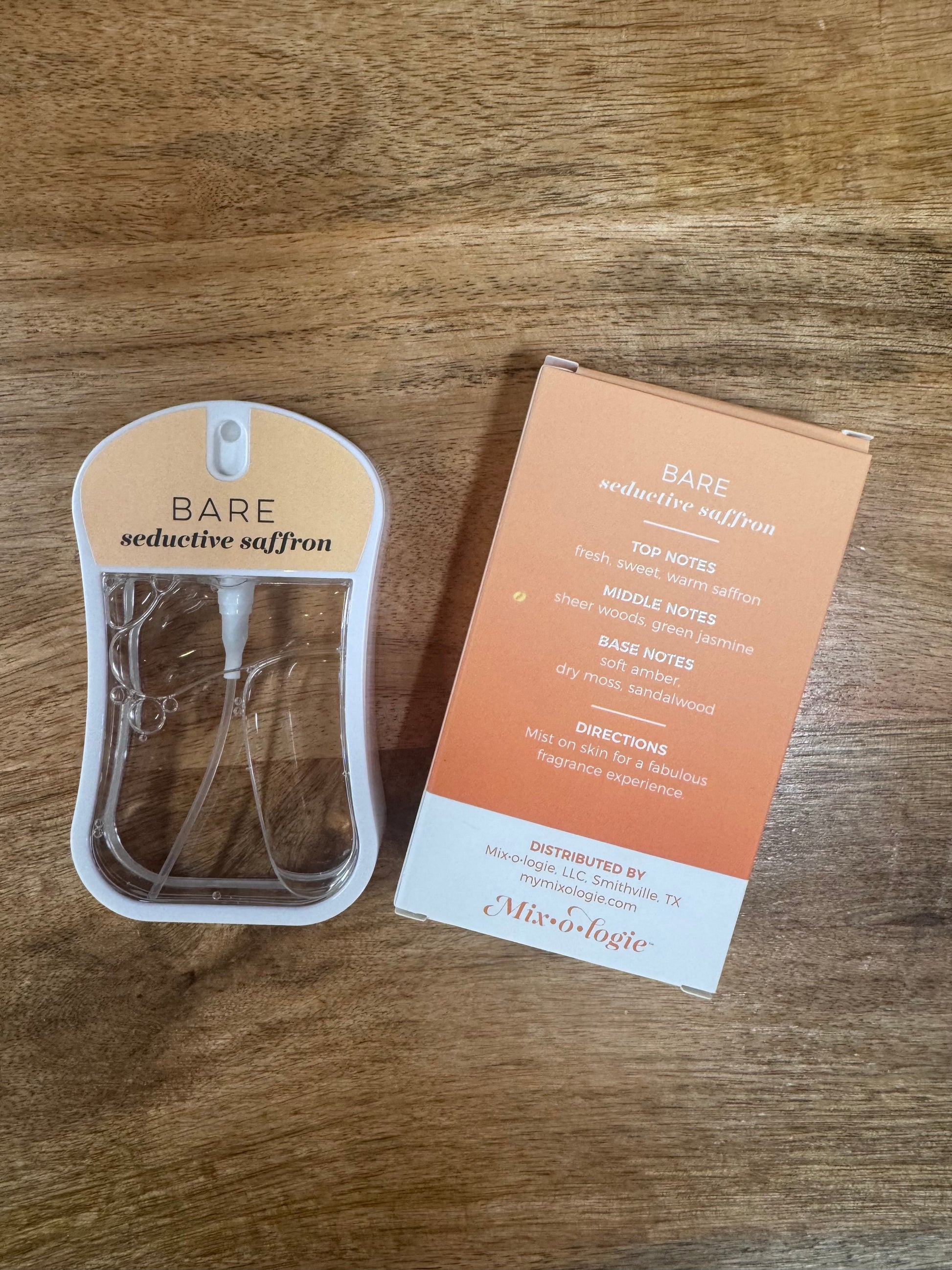 Mixology Body Spray - Bare Seductive Saffron