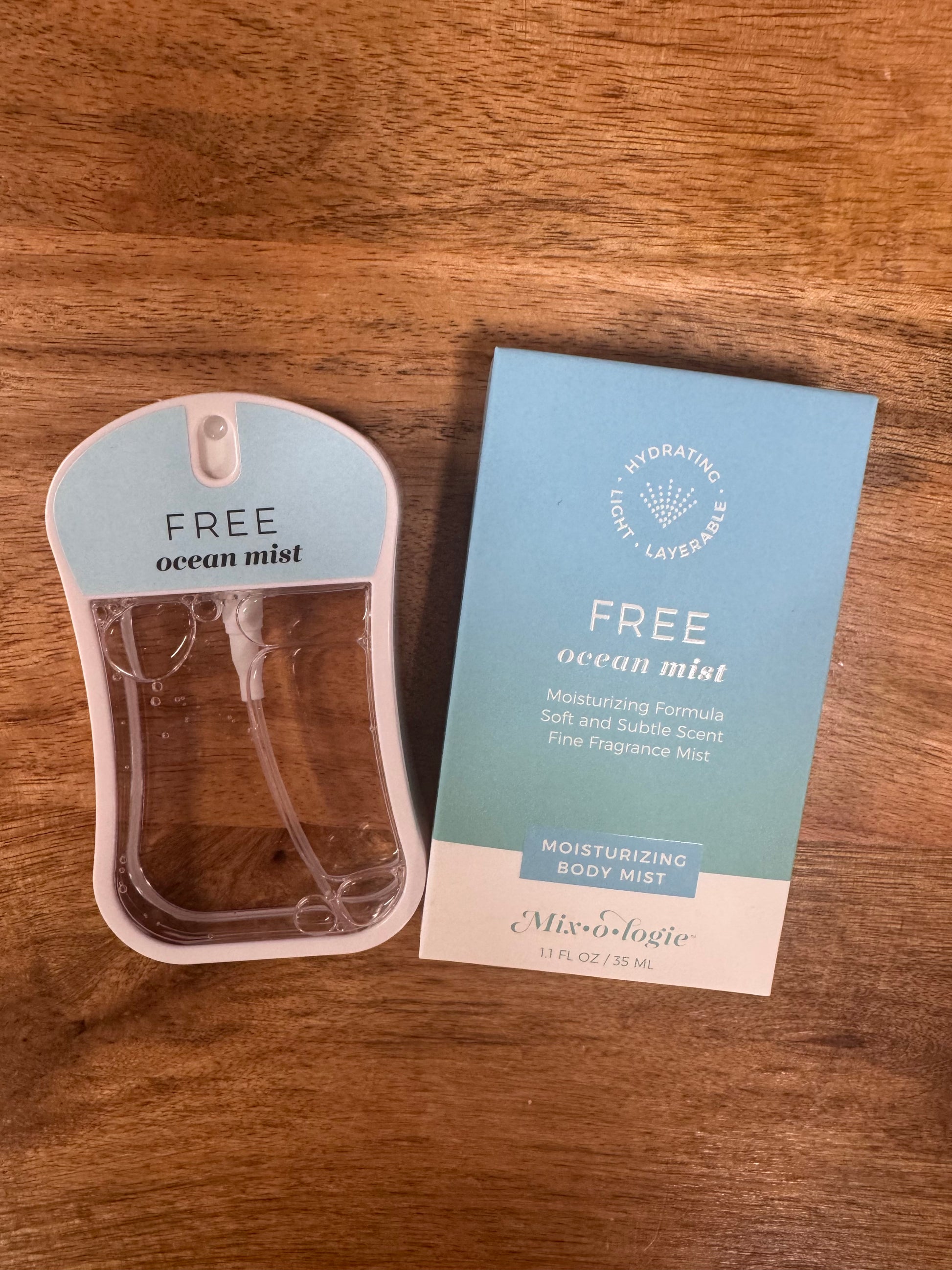 Mixology Body Spray - Free Ocean Mist