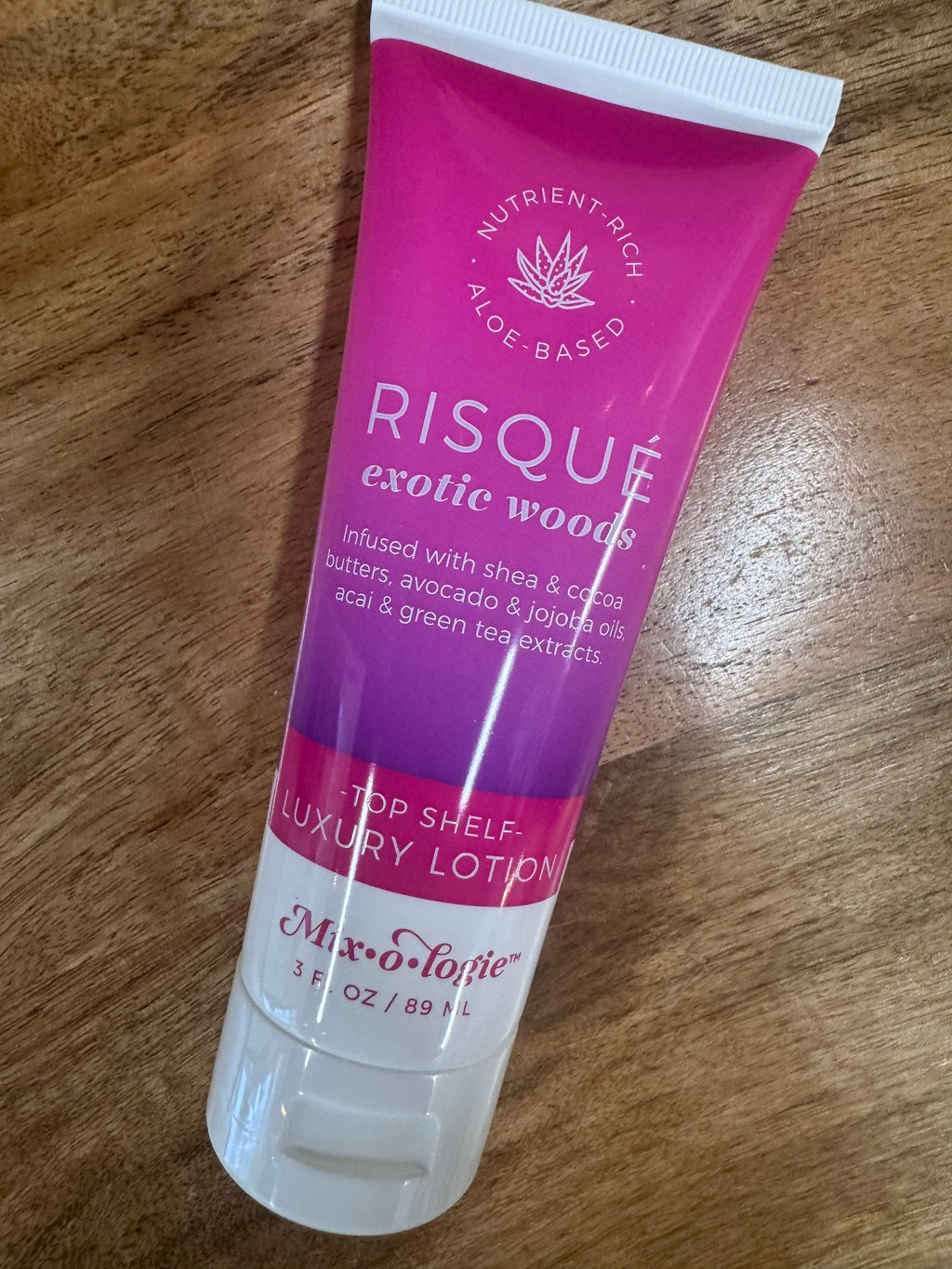 Mixology Lotion - Risque Exotic Woods