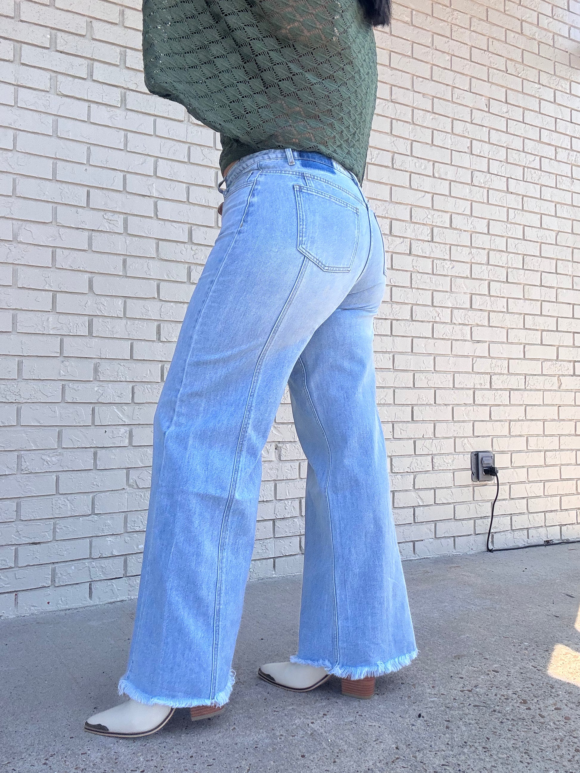 Quincy wide Leg Jeans