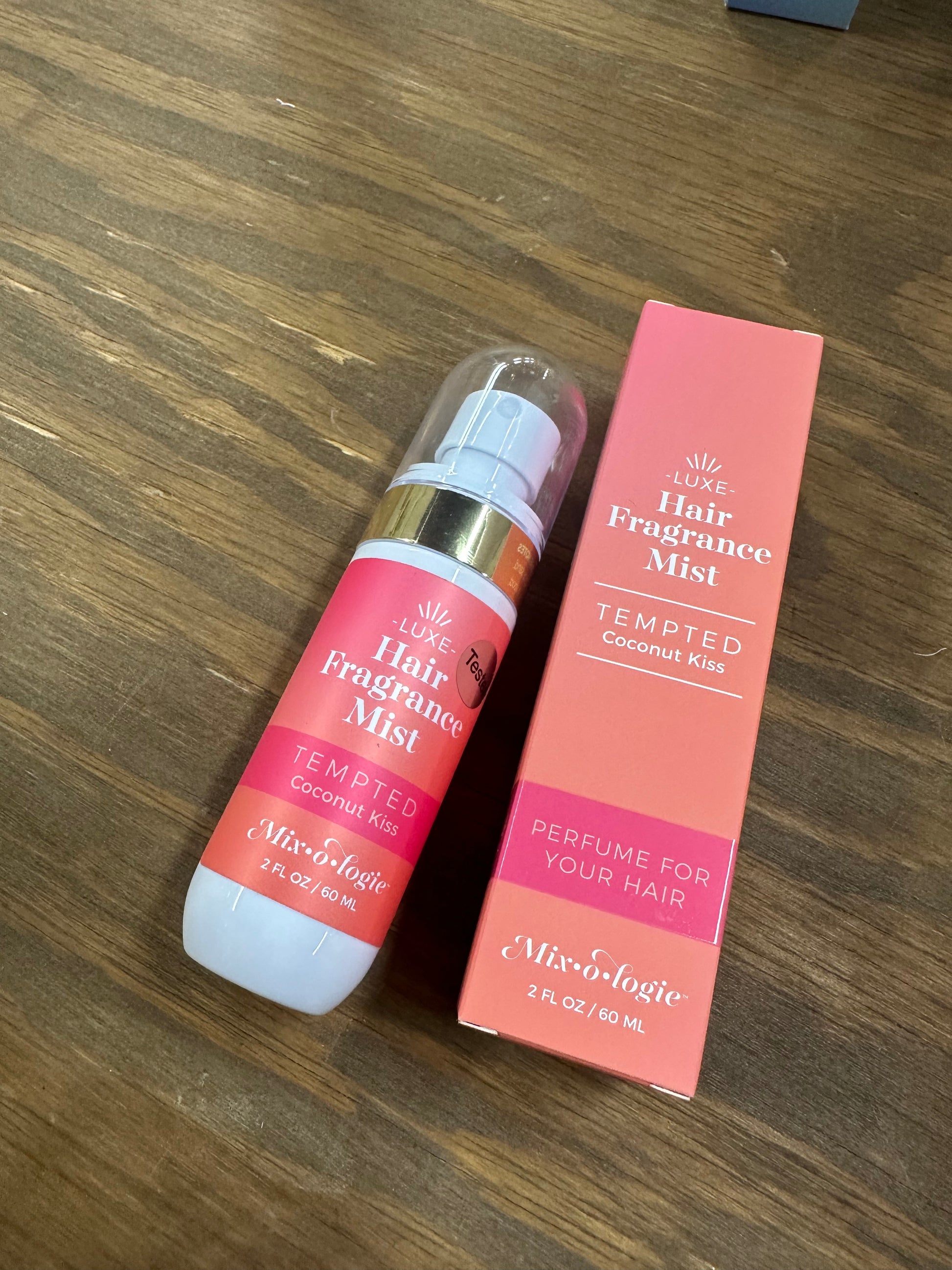 Mixology Luxe Hair Fragrance Mist - Tempted Coconut Kiss