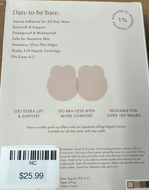 Bare Babe Invisible Nipple Covers - Lifting A-C