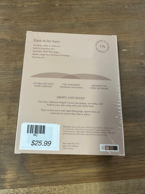 Bare Babe Invisible Nipple Covers - Non-Adhesive D+